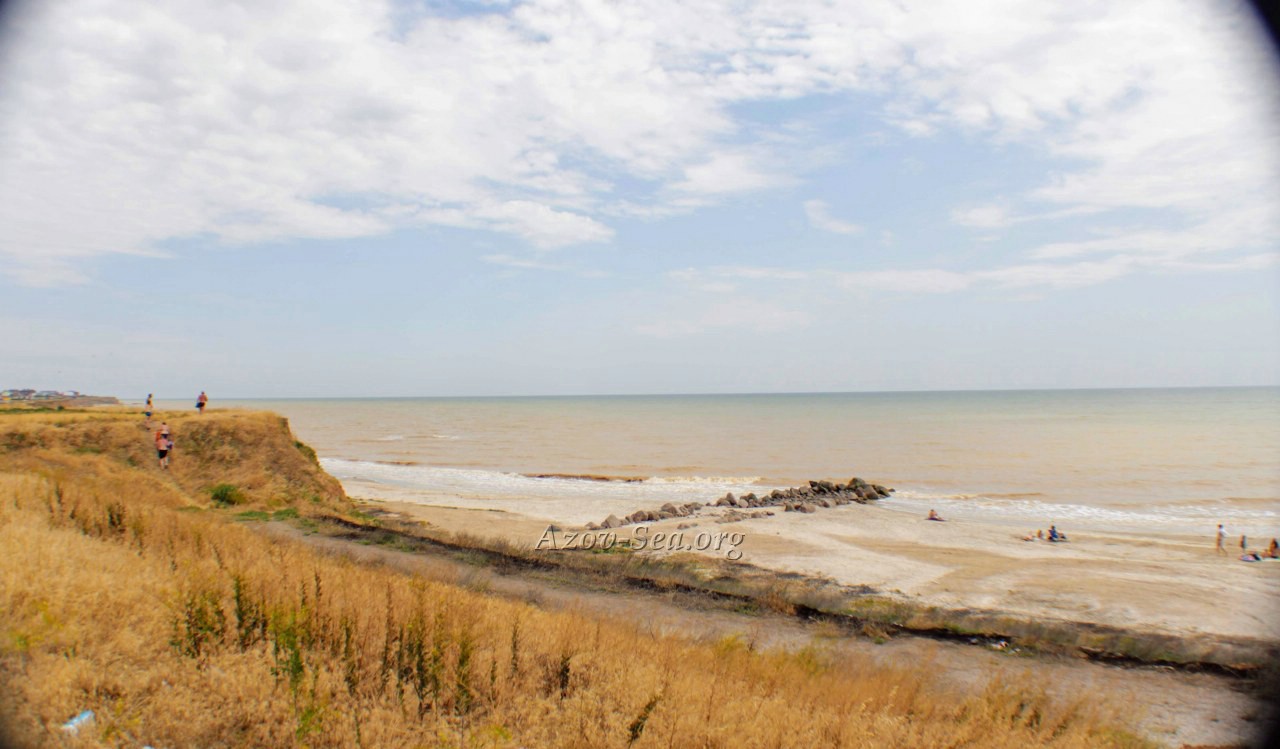 Пляж глафировка азовское море фото